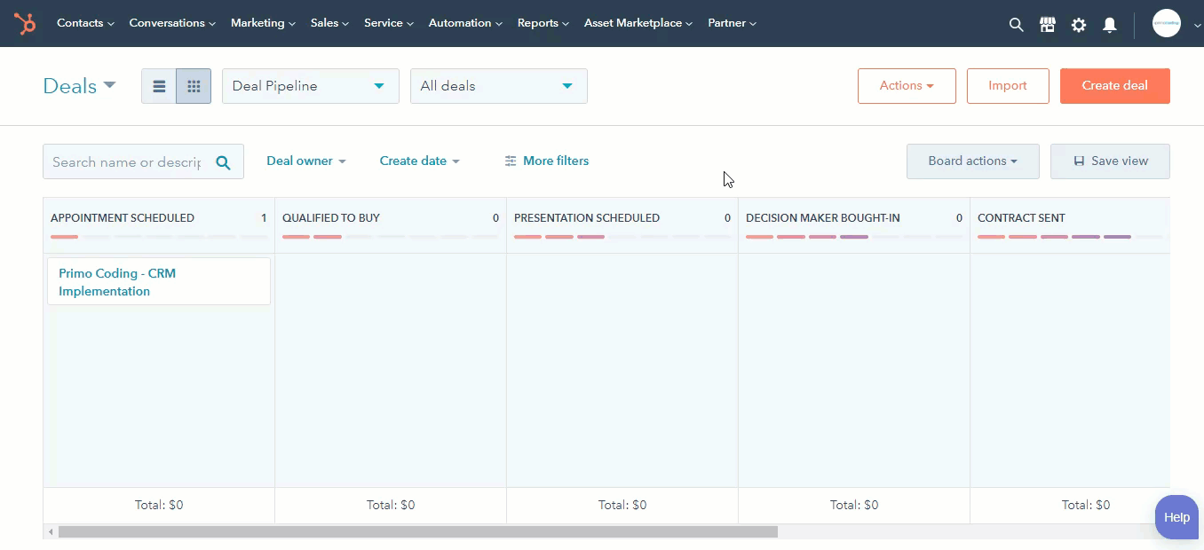 CRM Implementation