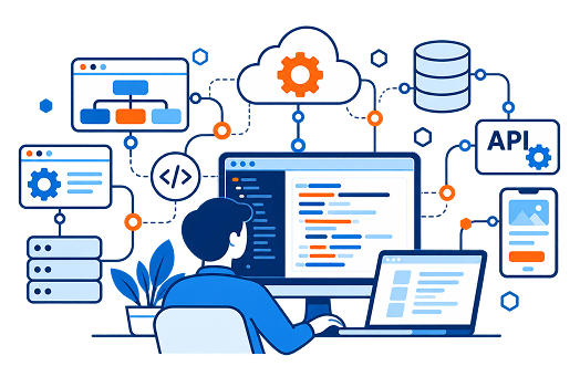 Connected Developer Workstation Network 1