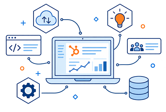 Connected Tech Workspace Illustration 1