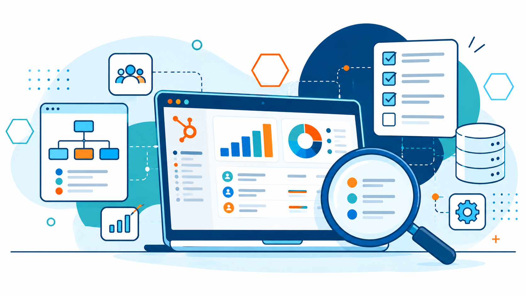 Connected CRM Analytics Dashboard